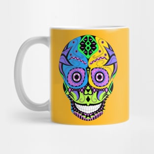 face mask in mexican technicolor ecopop Mug